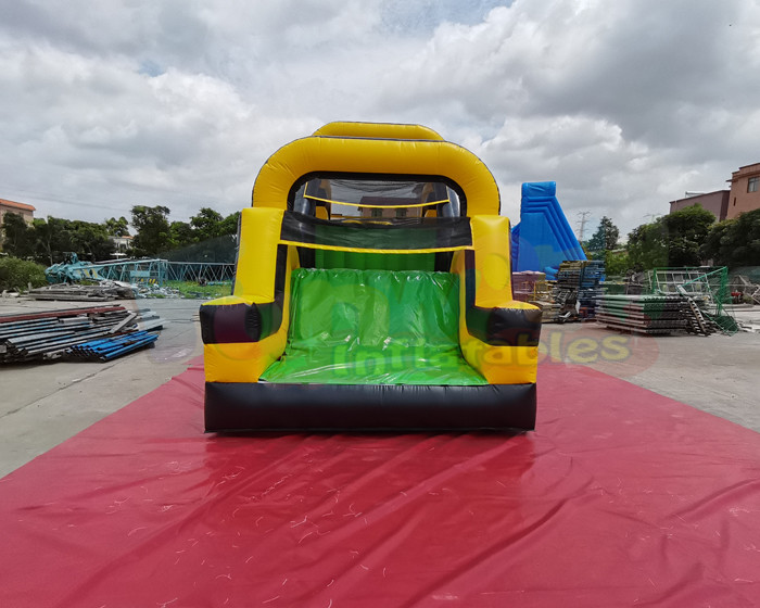 0.55mm PVC Tarpaulin Inflatable Obstacle Course For Advertisement