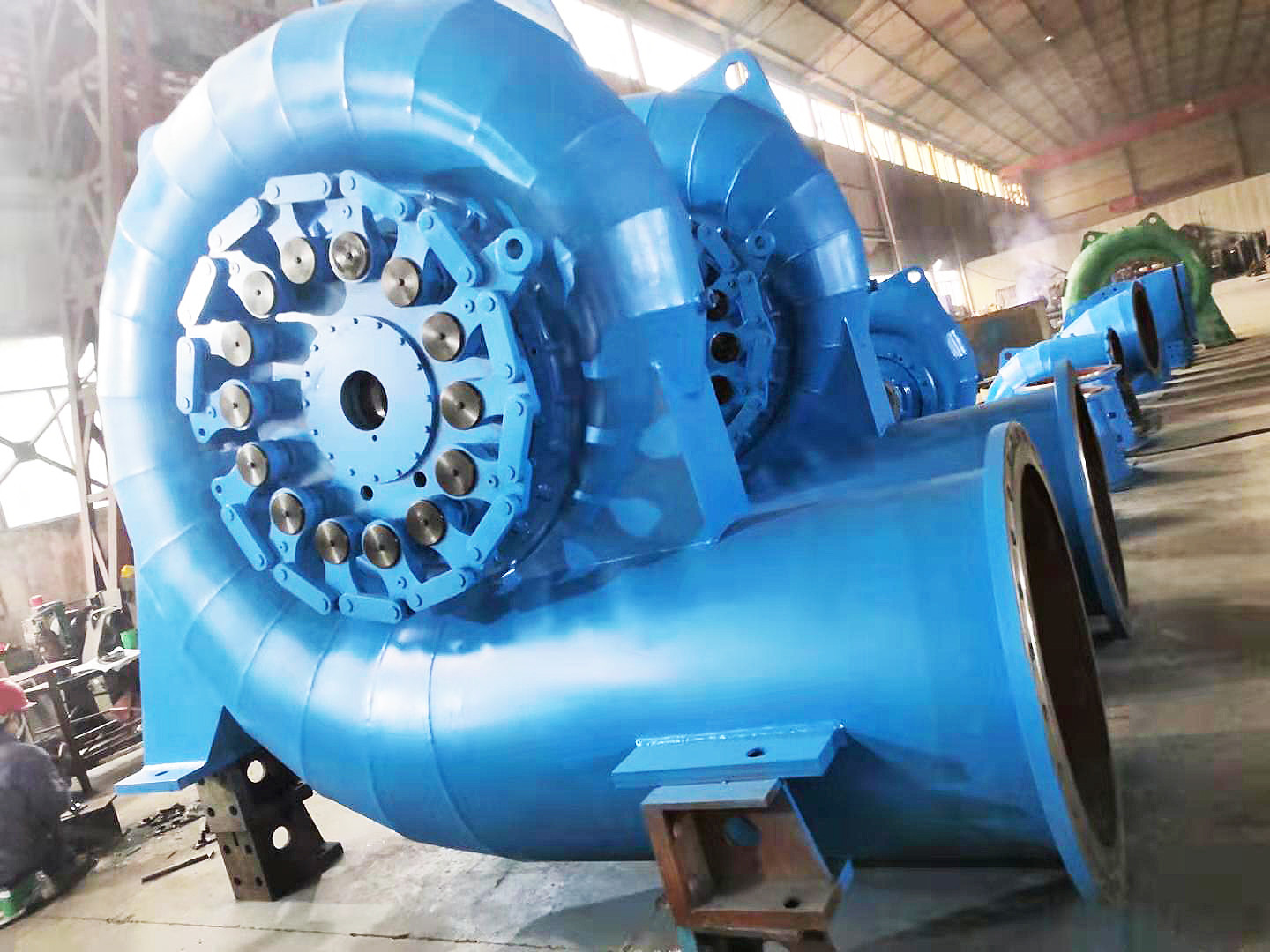 Vertical or Horizontal Installation 450-1000RPM Francis Turbine Generator with Automatic Control