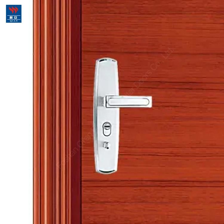 HPL Wood Hotel Room Door Fireproof With Perlite Filler