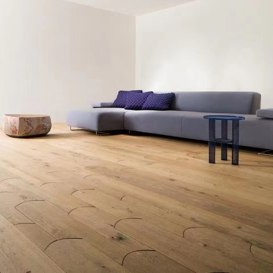 Engineered Wood Flooring Type Parquet Wood Flooring in Antiqued Mable Teak Oak Walnut