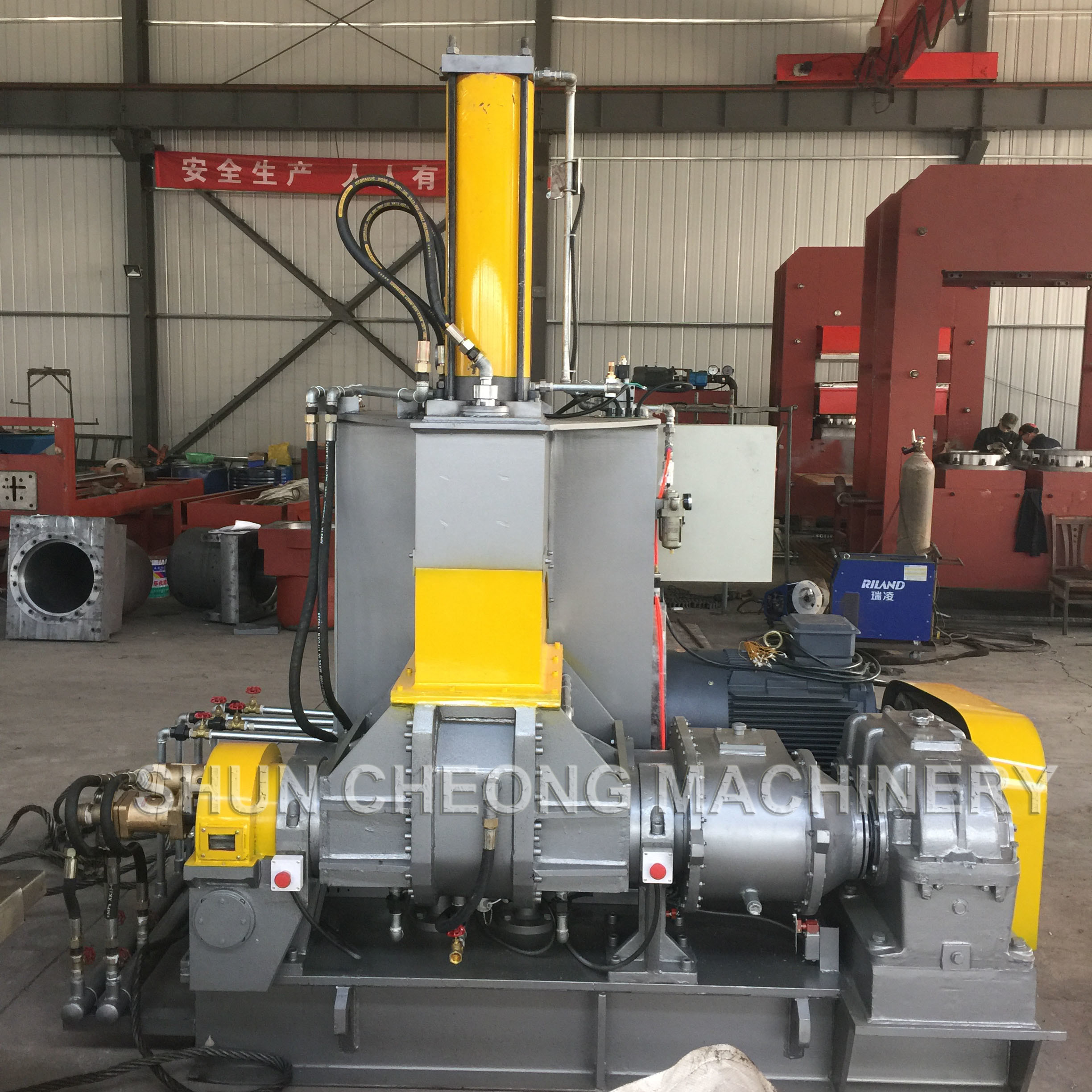 25L Water Cooling Rubber Kneader Machine , Rubber Dispersion Mixer