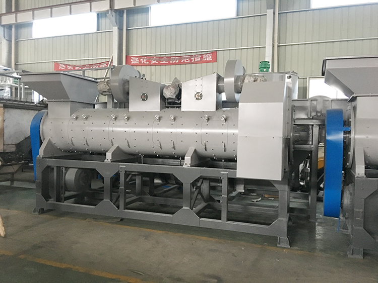 500-5000kg/H Glass Bottle Label Remover Machine 30kw PET Bottle Label Remover