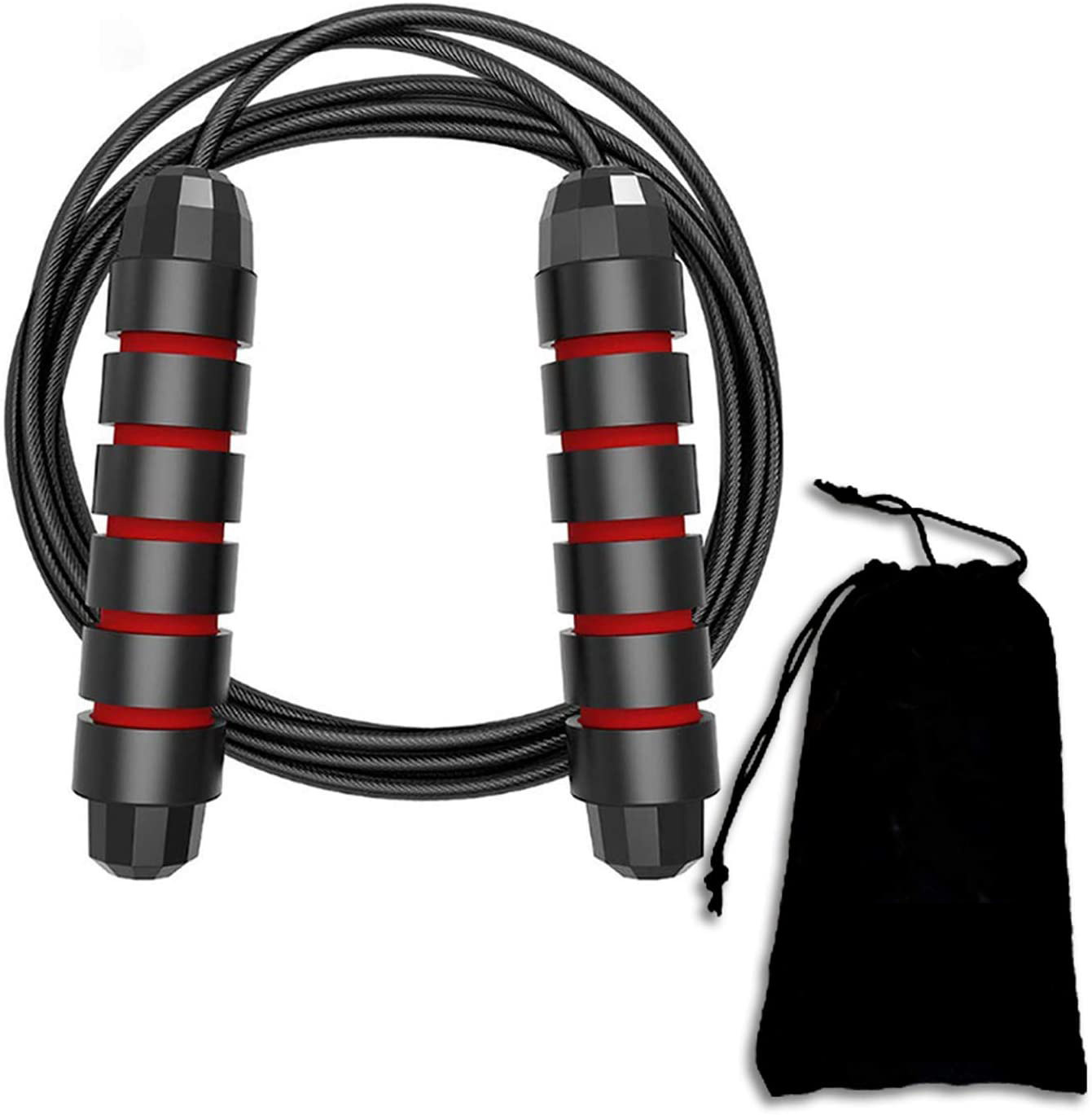 2021 2.8M Weighted Fitness Rope Adjustable Unisex Jump Rope