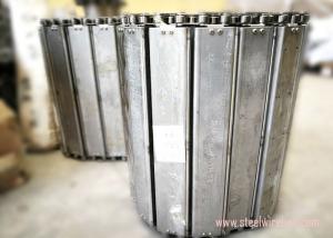 China Stainless Steel Plate Conveyor Belt Chain Plate Conveyor Acid / Alkali Resistant on sale