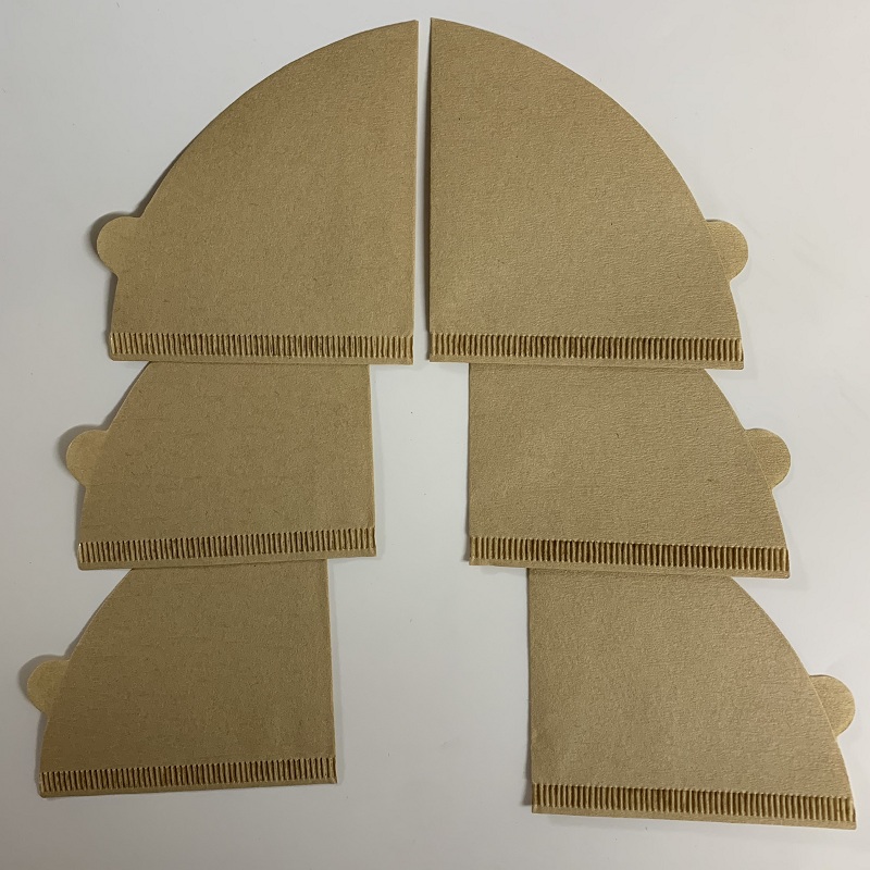 Disposable Natural Coffee Filter Papers V60 Cone Shaped Coffee Filters 100PCS Per Bag