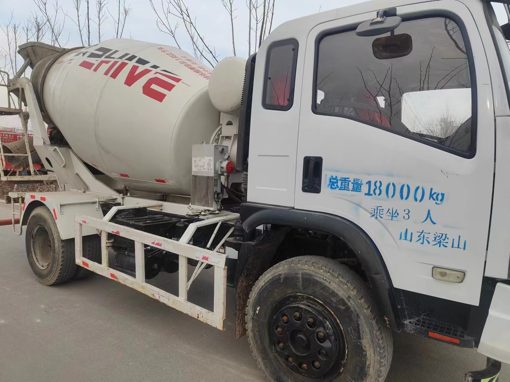 Second-hand DONGFENG Concrete Mixer Truck National Six Emission 20Cbm 7Cbm 12Cbm 10Cbm 8Cbm