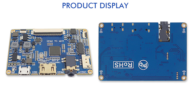 FR-4 PCB LCD Display 2560x1440 MIPI LCD Panel With Controller Board For 3D Printer Projector