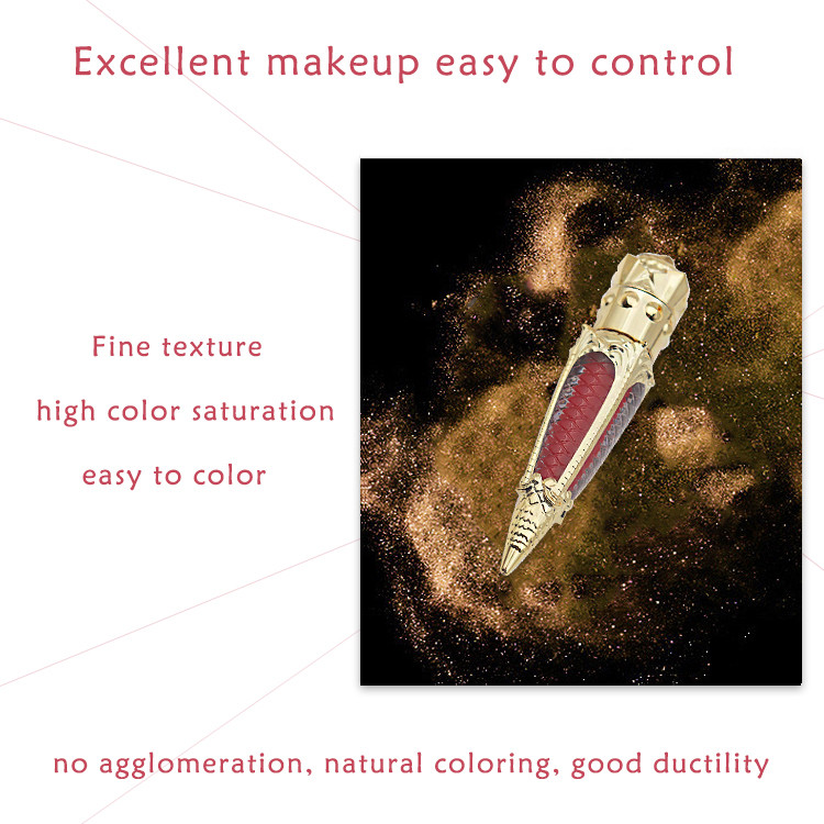 Biochemical OEM Crown Shell Makeup Lip Gloss 24C Color Gloss Genuine Lipstick