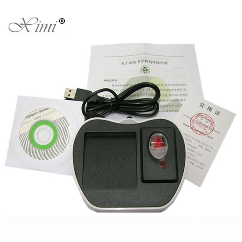 ZK8500 16 KB Biometric Fingerprint Scanner Device 120 MHz DSP With Card Reader