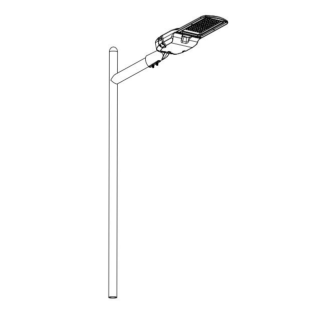 300W modern classic street lighting Garden Road Tunnel 160lm/W smart street light system
