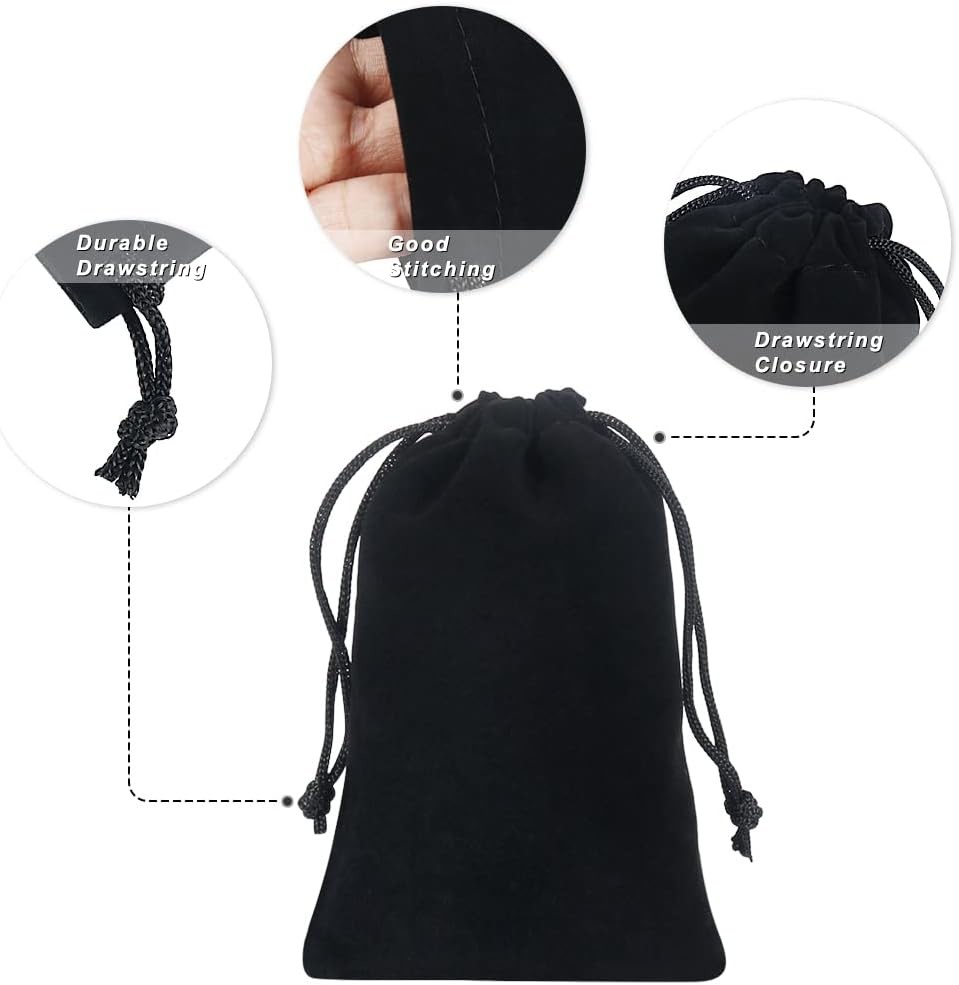 Multi-Functional Durable Durable Velvet Drawstring Bags Shockproof
