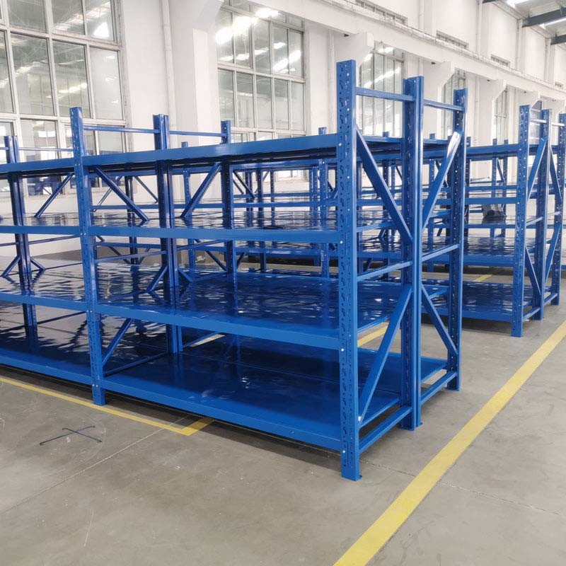 Indoor Adjustable Shelves Medium Duty Industrial Rack Shelving For Optimal Space Utilization