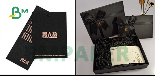 A4 A5 300gsm 350gsm Premium Quality Solid Black Chipboards For Album Covers 