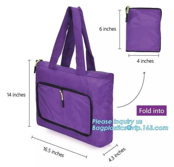 Professional Oem Cheap Polyester Folded Grocery Bag,Promotional election gifts