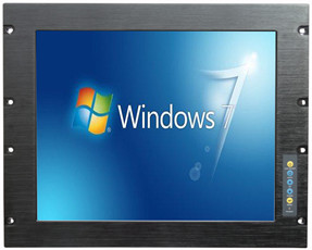 PLM-1901TR Industrial Touch Screen Monitor Upper Shelf Front OSD Menu