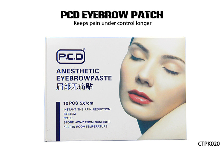 12PCS Pack Tattoo Numb Cream For Eyebrow , Long Lasting Local Anesthetic