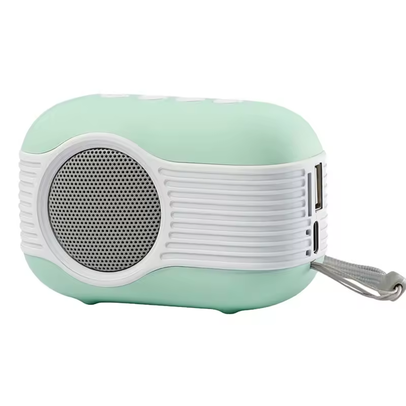 14W Bluetooth Speaker with Colorful LED Light and 2" Tweeter Size Wireless Charging