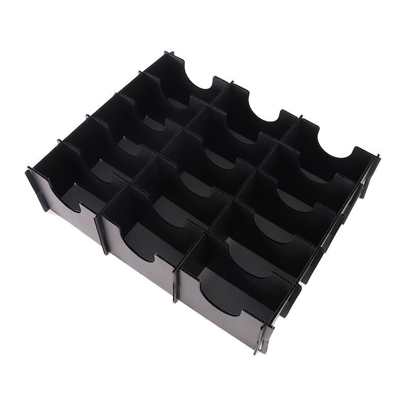 PP Plastic Dividers Box Plastic Bin Dividers Anti Static For Electronic Parts Packaging