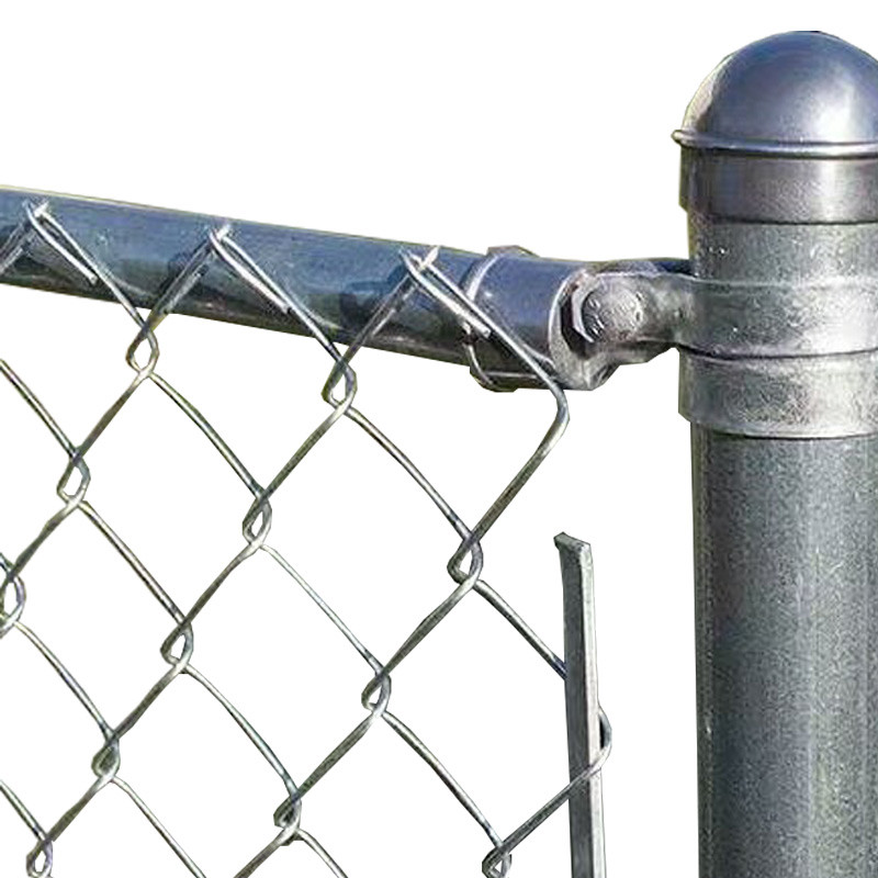 6 Ft X 50 Ft 4.8mm Galvanized Chain Link Fence Diamond Hole