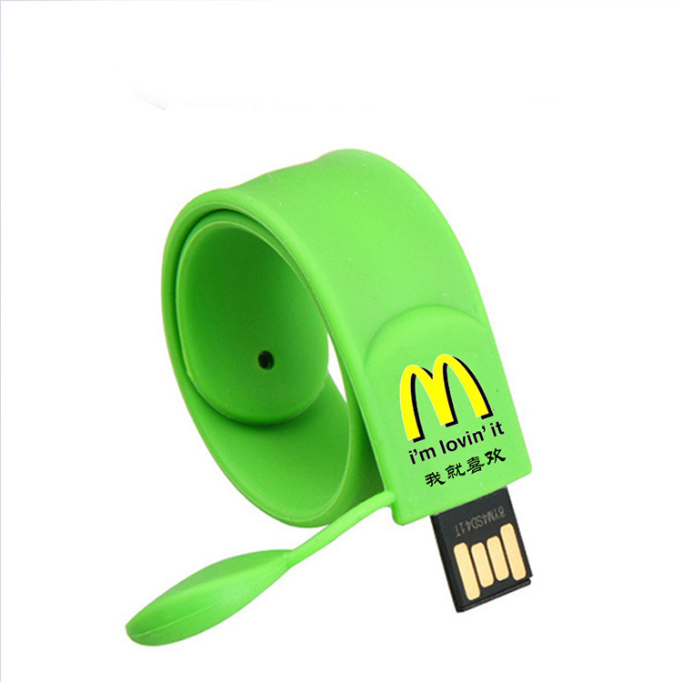 Cheap Colorful Silicone Colorful Clap USB Flash Drive Logo Customized