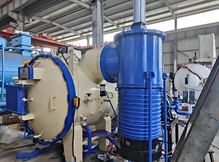 High Temperature 1300C Industrial Vacuum Furnace With PLC Control