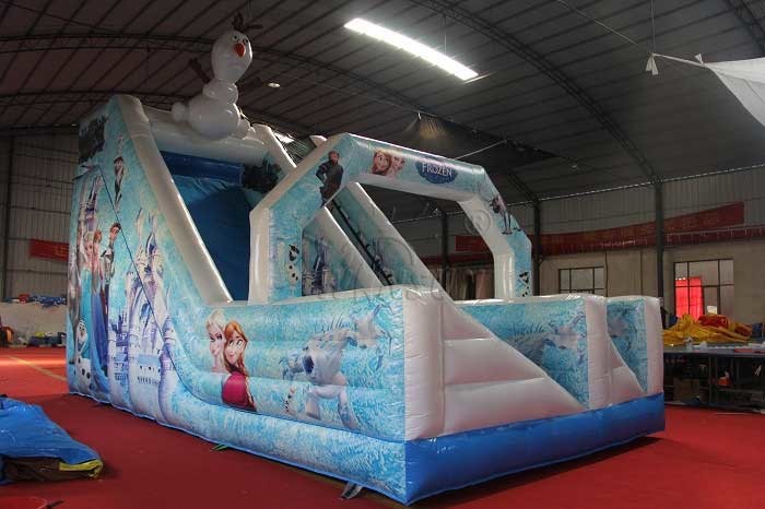 0.9mm PVC Material Kids Inflatable Slide With Air Blower And Repair Kits