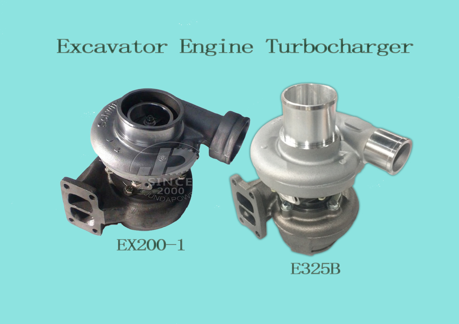 Hitachi EX200-1 Excavator 6BD1 Engine Turbocharger RHC7 114400-2100