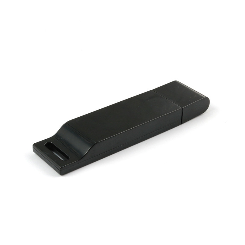 Recycled Black USB Stick Memory 32G-1TB Customizable Body with Rubber Oil Finish