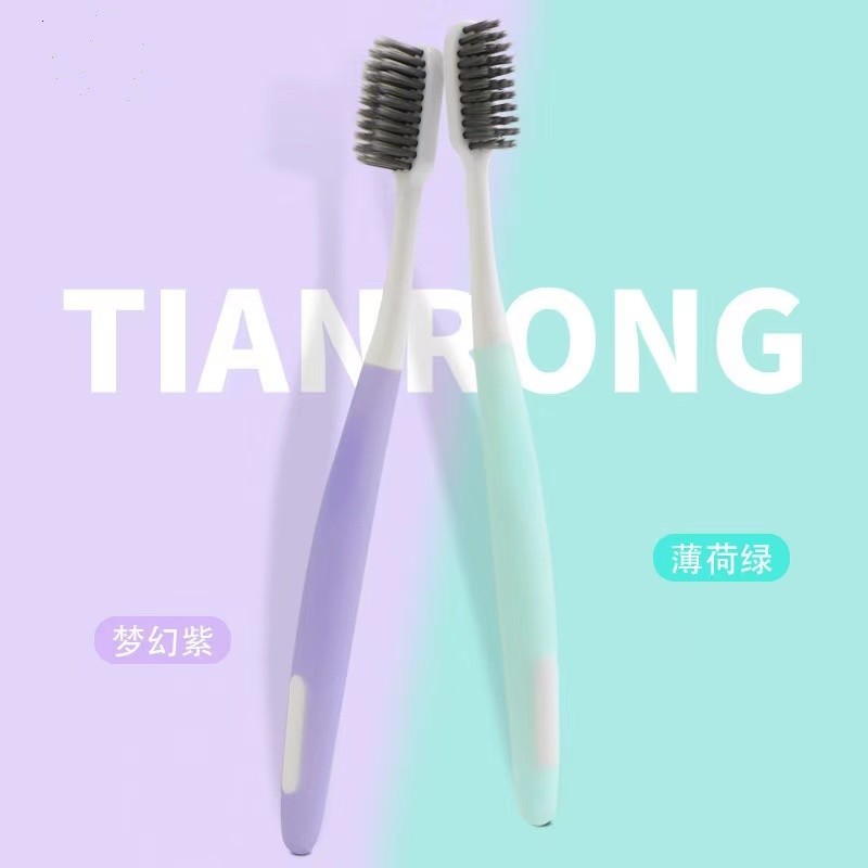 Anti Scratch Eco Friendly Hotel Toiletries Customized Private Label Bamboo Toothbrush Bristles