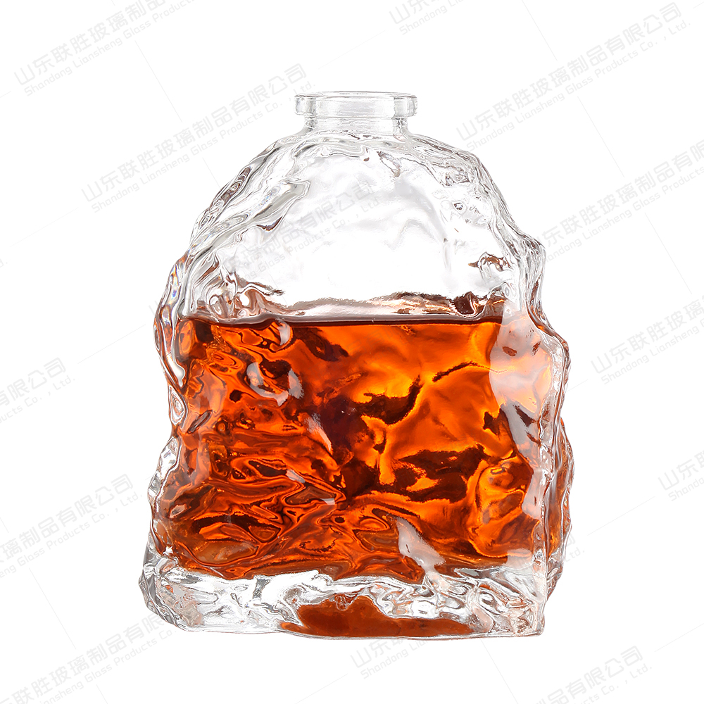Empty Glass Bottle 500ml 700ml 750ml 100ml for Industrial and Durable Glass Material