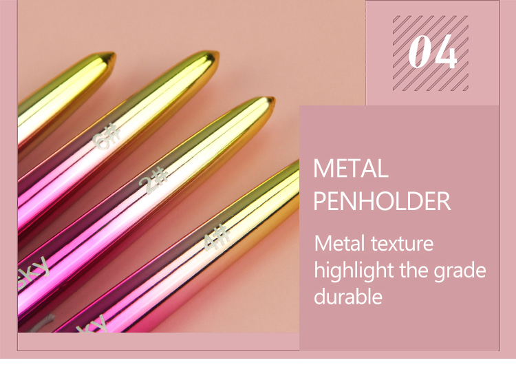 Personal Beauty Pure Kolinsky Acrylic Nail Brush Pure Size 18 Nail Art Brush