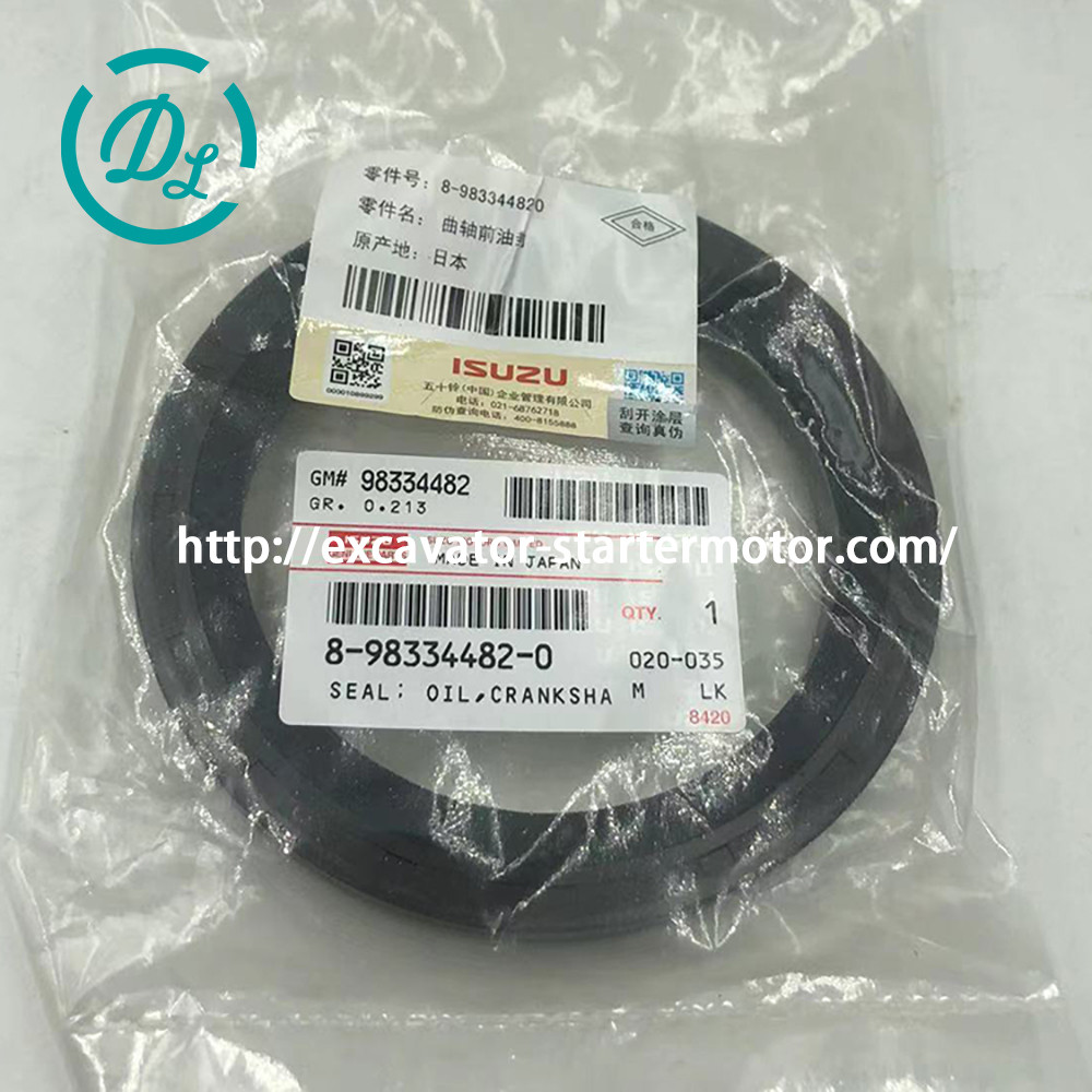8-98334482-0 Crankshaft Front Oil Seal 8983344820 ISUZU 4HK1 Engine