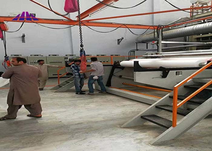 7ton Spunbond Non Woven Fabric Making Line Multi Usage For Agriculture Film