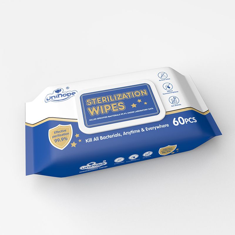 Customizable Design Sanitizing Wet Wipes for Alcohol-Free Antibacterial Protection