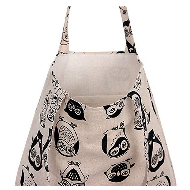 Square Natural CottonTote Bag Biodegradable Monogrammed Economical