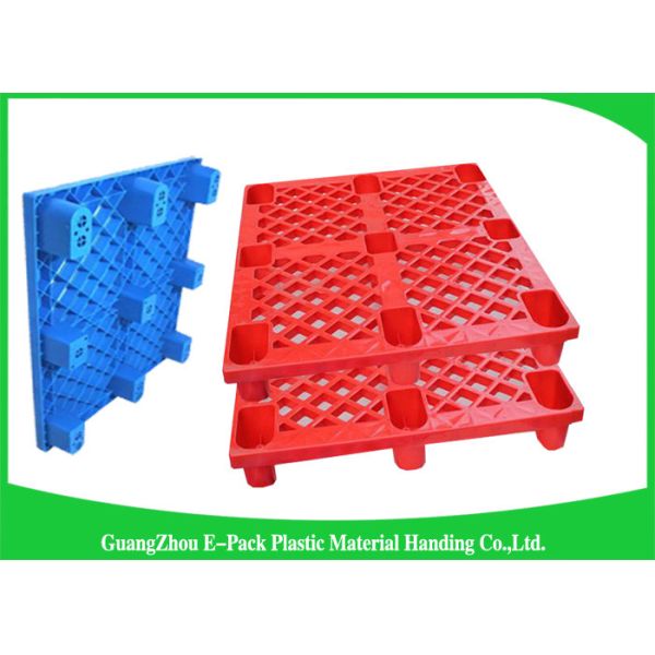 Stackable Warehouse Rackable Plastic Pallets , Light Duty 40 X 48 Plastic Pallets