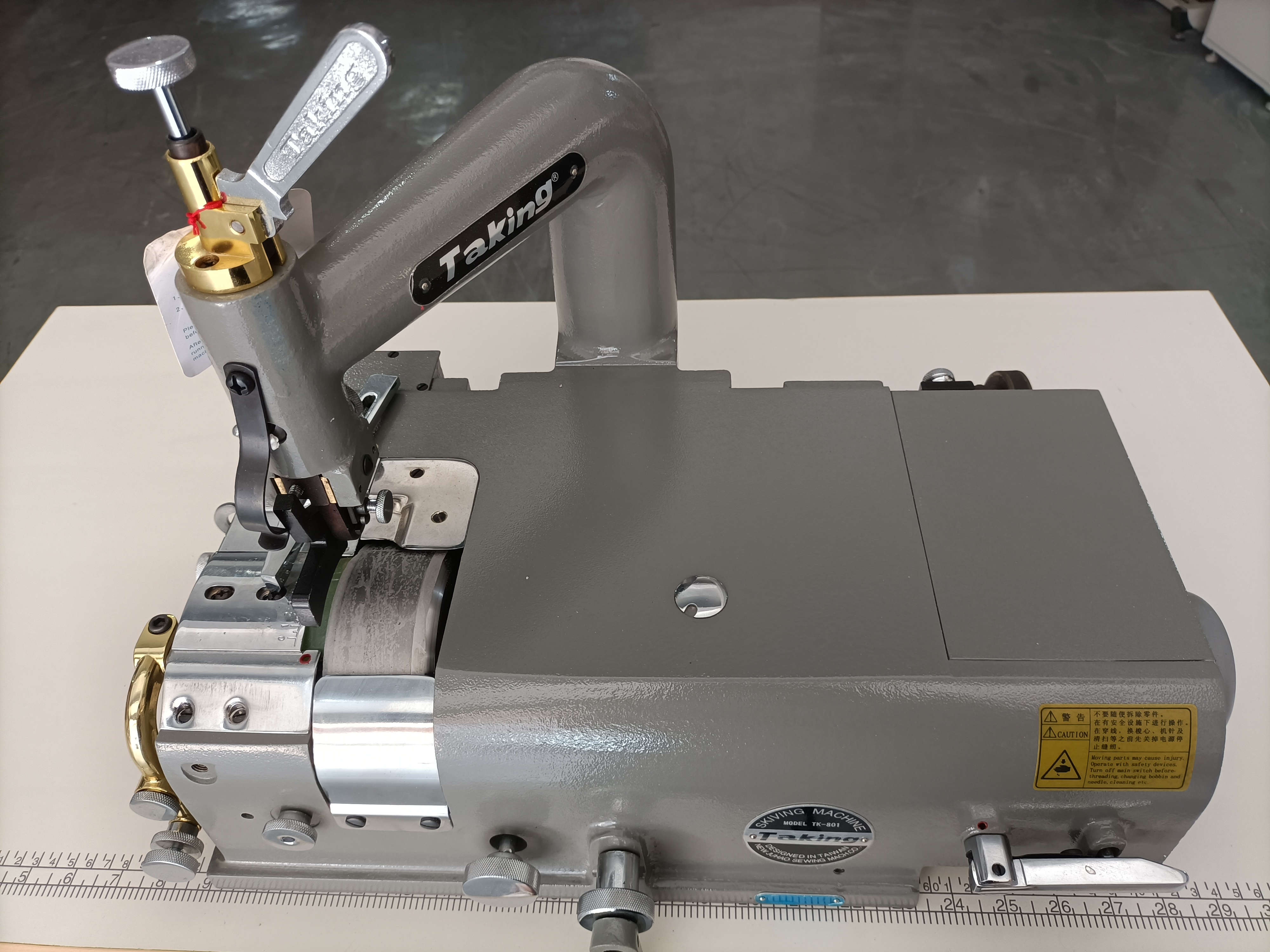 Wallet Production Industrial Skiving Machine Stable Operation High Versatility