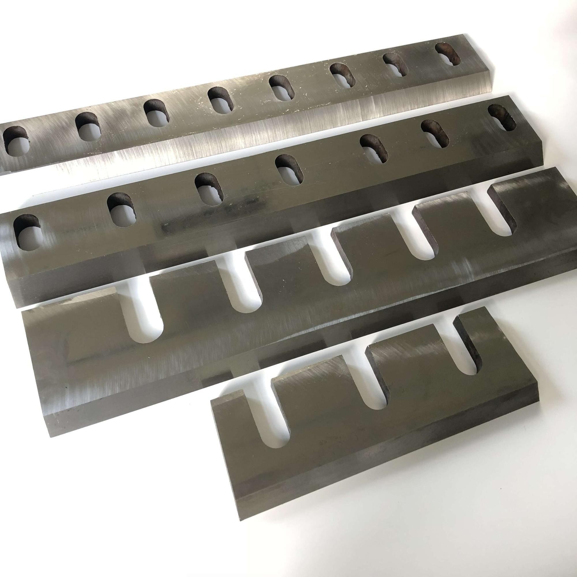 High Carbon Steel Plastic Grinder Blades 600*35*12Mm For Pvc Pet Granulator Knives