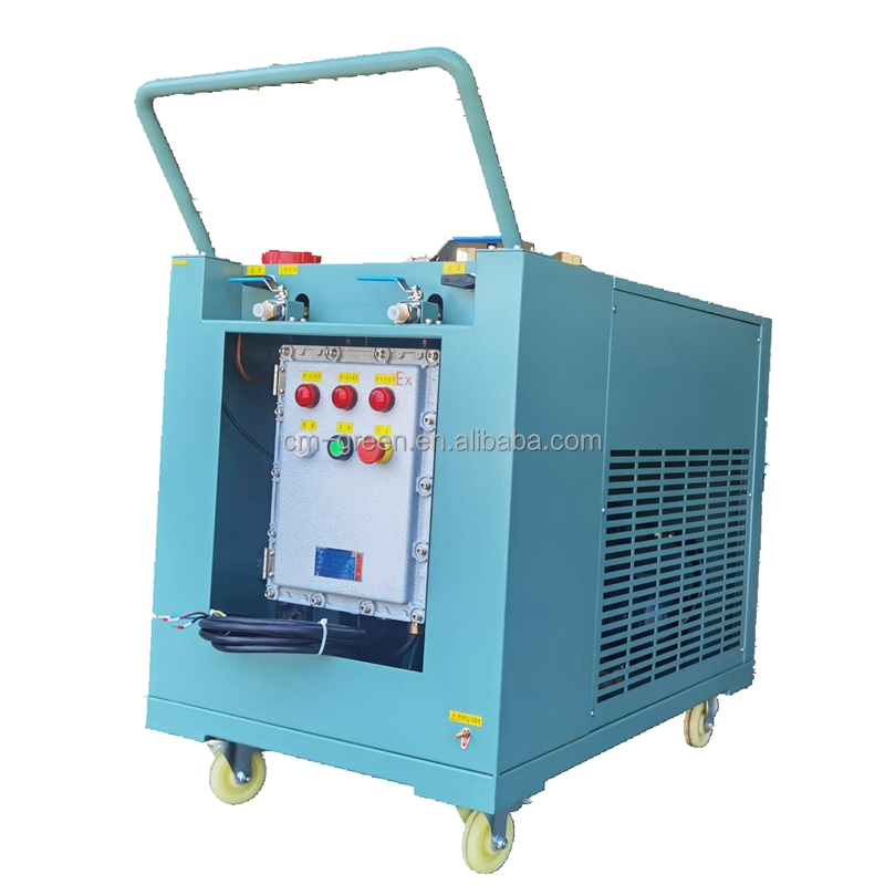 380V/50Hz R407C Air Conditioning Recharge Equipment Ac Recovery Recharge Machine