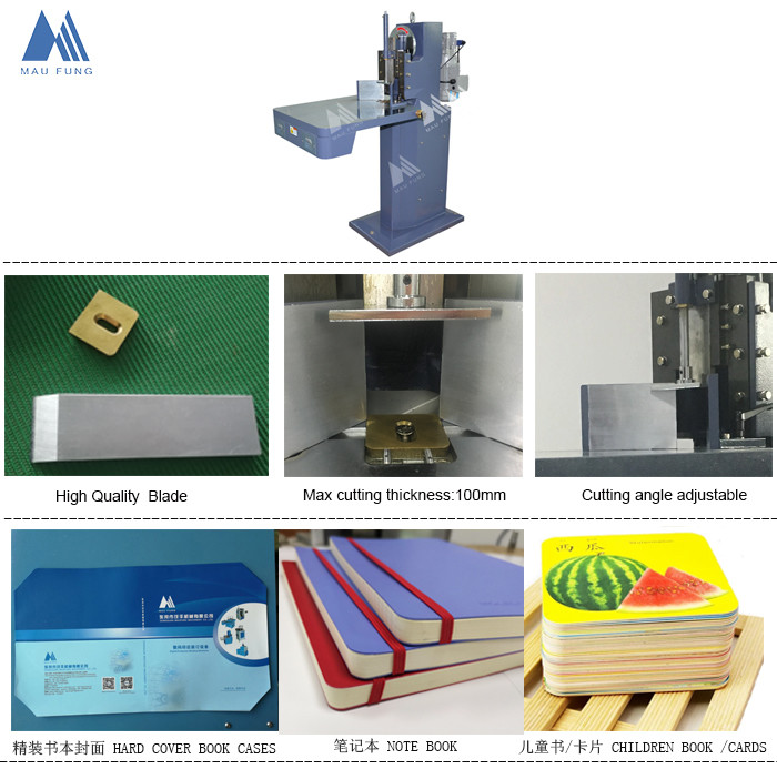 80 Times / Min R3mm R10mm Book Corner Cutting Machine