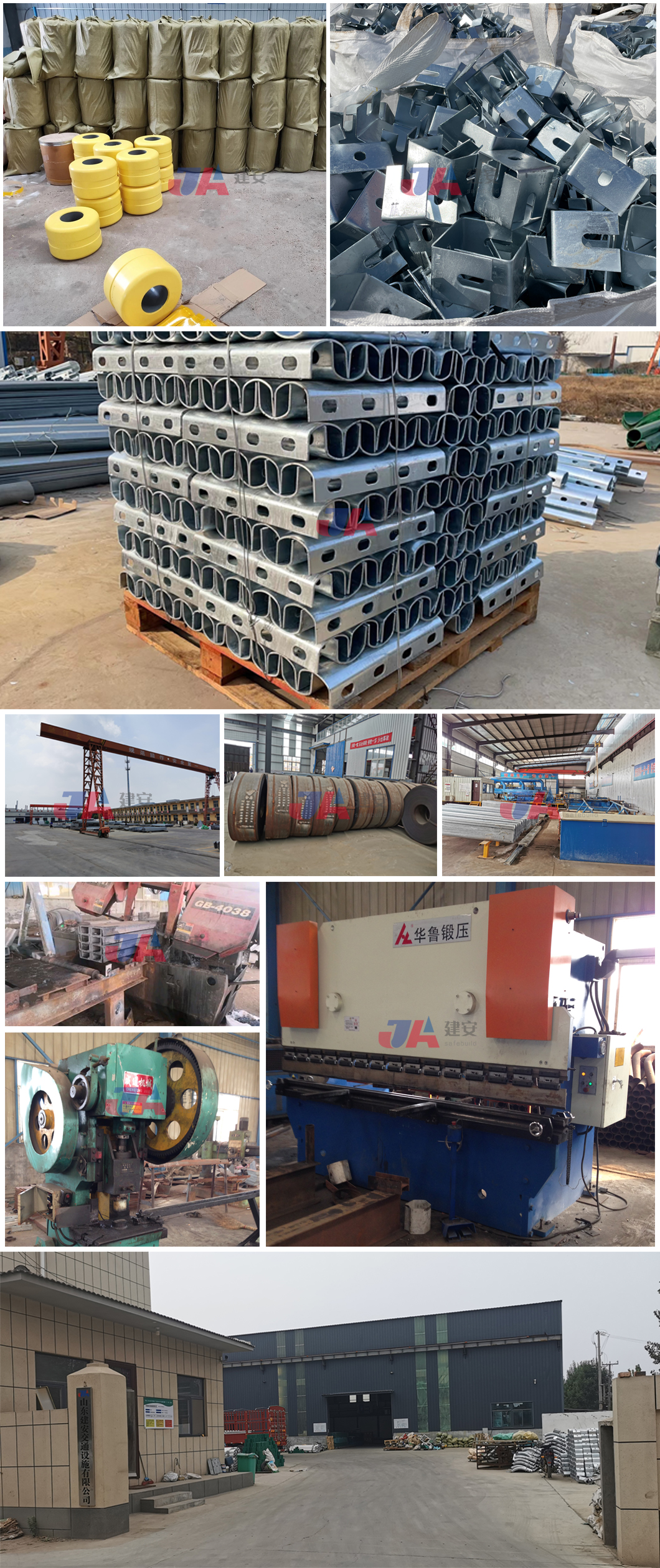 Rotating Anti Collision Roller Guardrail For Q235 Q345 EVA Highway Guardrail