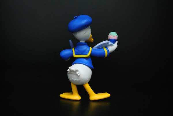 Painting Style Donald Duck Action Figure For Children OEM / ODM Acceptable