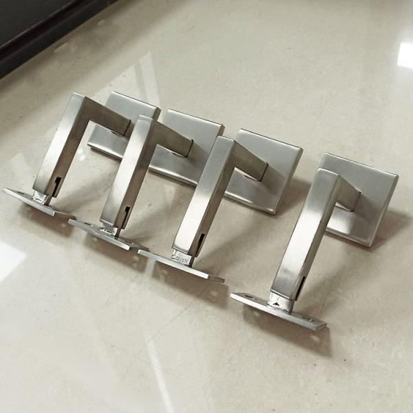 Wall Mounted Stainless Steel Handrail Adjustable Handrail Brackets Heavy Duty