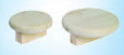 Spruce Wood Dry Steam Room Equipment Sand Timer / Bucket Simple Design