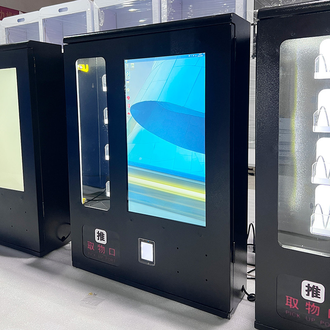 23.5" digital touch screen wall mounted vending machines with Remote control