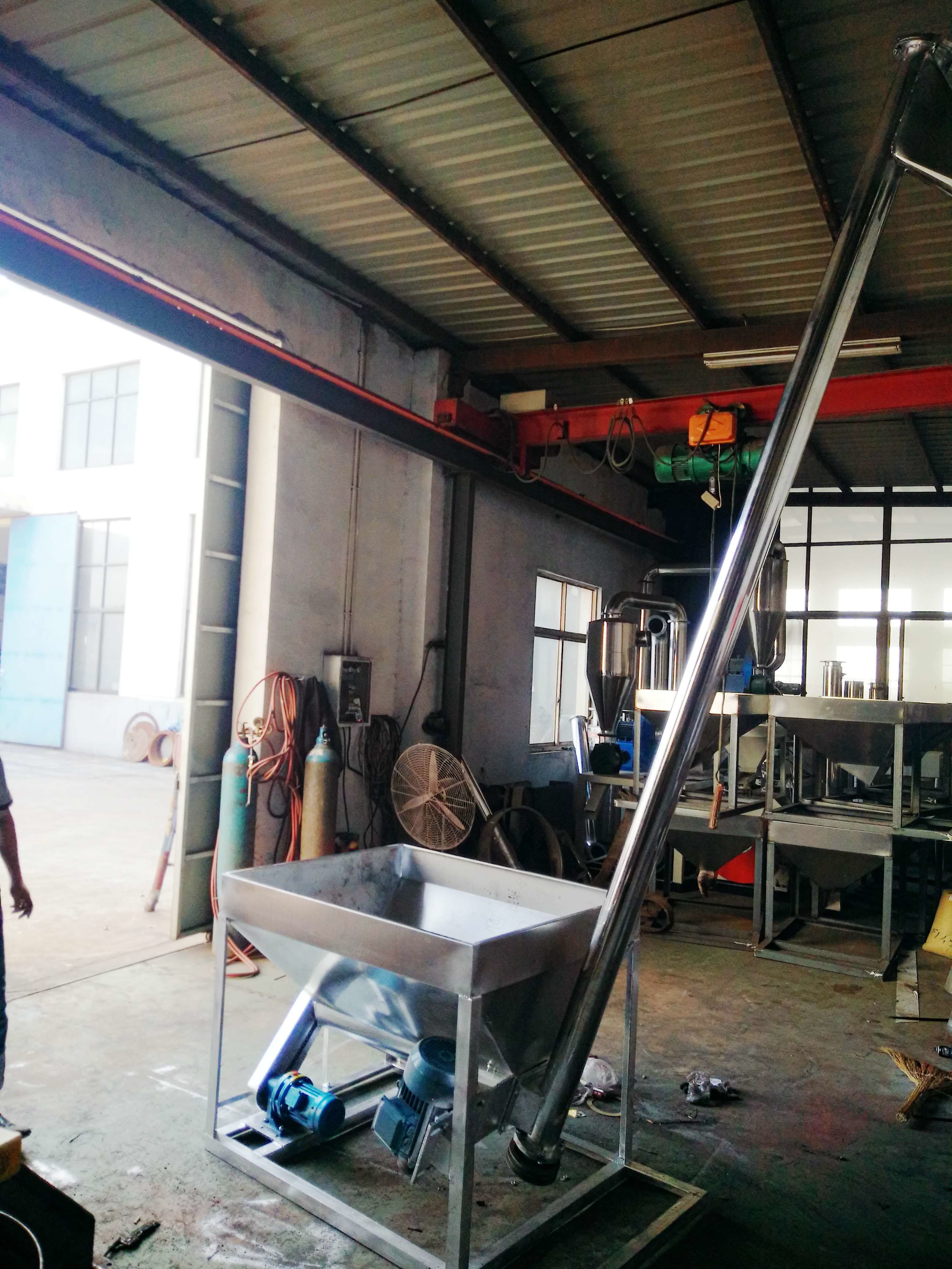 Vacuum Powder Packaging Machine , Labor Saving Screw Feeders For Powder