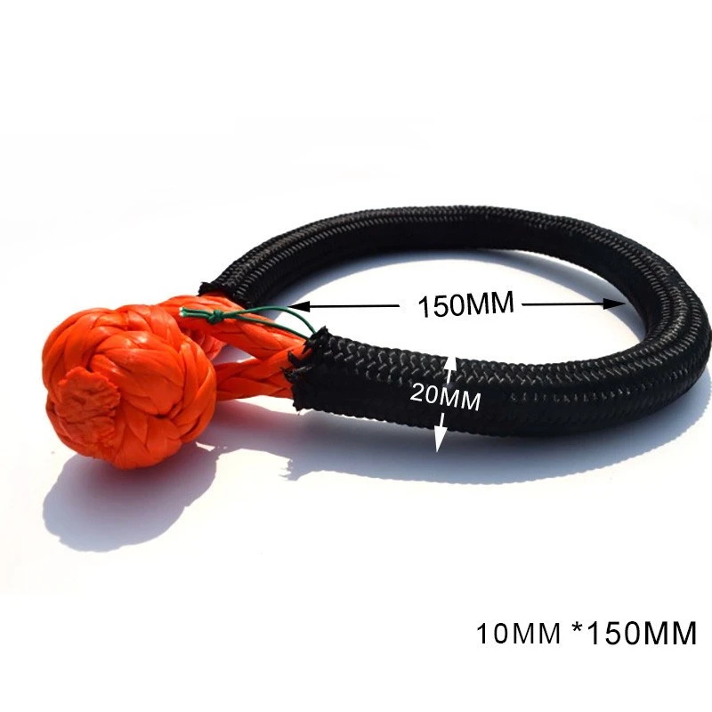 Yiliyuan UHMWPE Winch Soft Shackle for Off Road 4x4 ATV Heavy Duty and Lightweight
