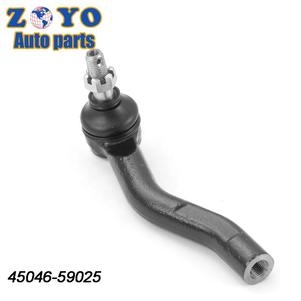 Front Axle Right Outer Tie Rod End for TOYOTA ECHO 2000-2005 Black Steel Standard T/T