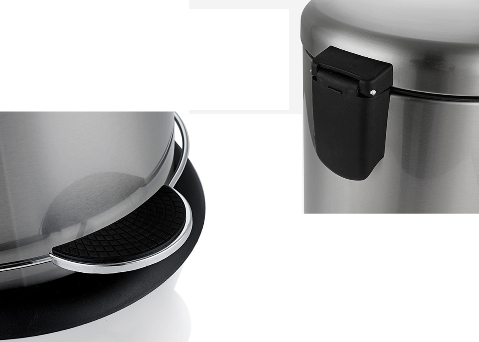 Anti Smudge 7.93 Gallon Fingerprint Proof Trash Can