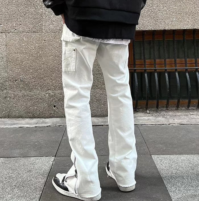 Hot Sale Men&prime;s Cargo Pants Fit Casual Jogger Athletic Long Pant Chino Sweatpants Slim Straight Trousers for Men